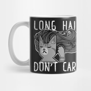 Long Hair Don't Care Mug